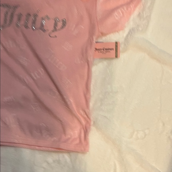 Juicy Couture Blush Pink Kids Pajama Set - Picture 3 of 8